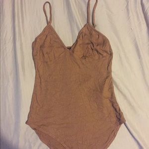 Ribbed Cami Bodysuit